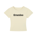 SNATCHED ⏳COTTON TEE TIRAMISU🍰💋butteryellow