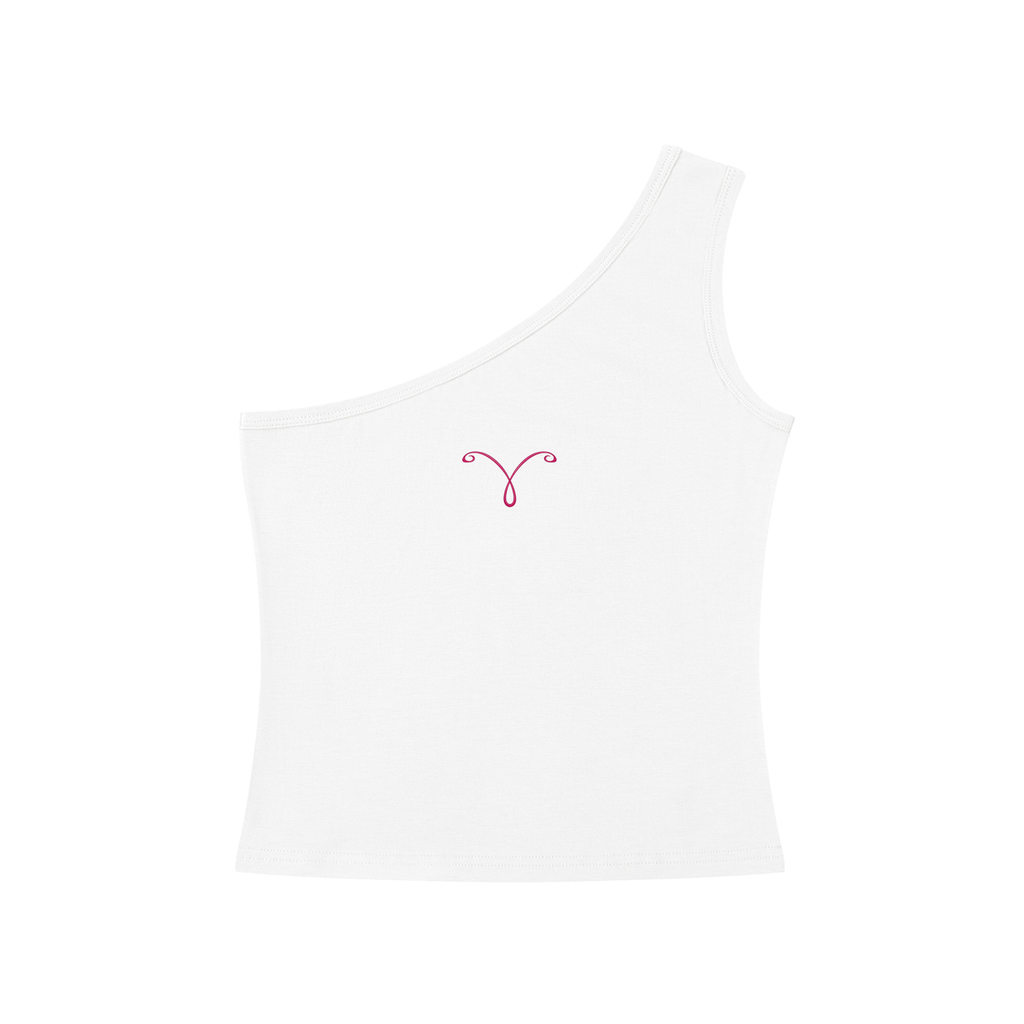 Women's One-Shoulder Crop T-Shirt