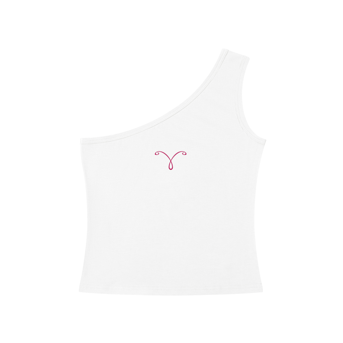 Women's One-Shoulder Crop T-Shirt