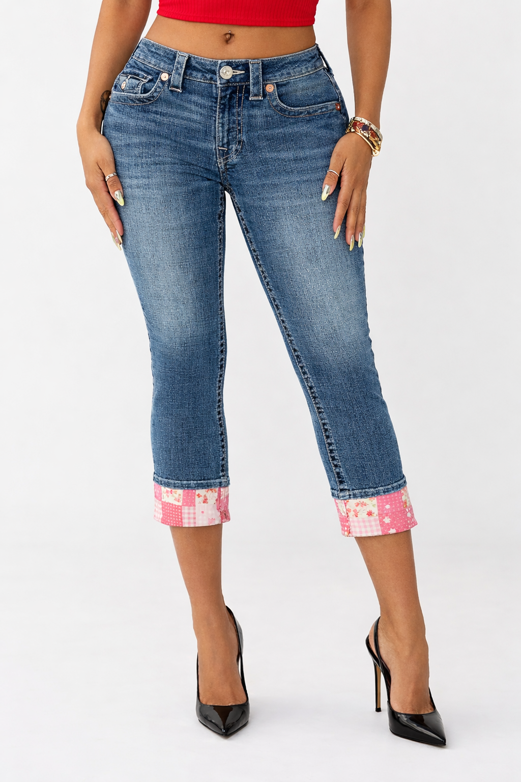 NOT YOUR GRANNY’S DENIM CAPRIS