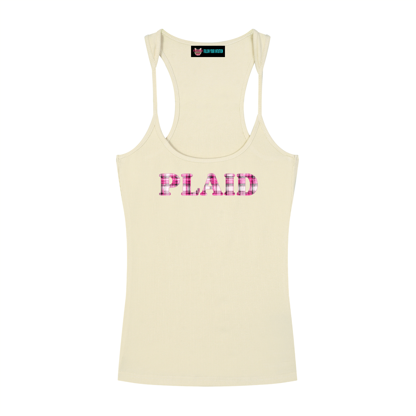 Slim Fit Ribbed Racerback Tank Top