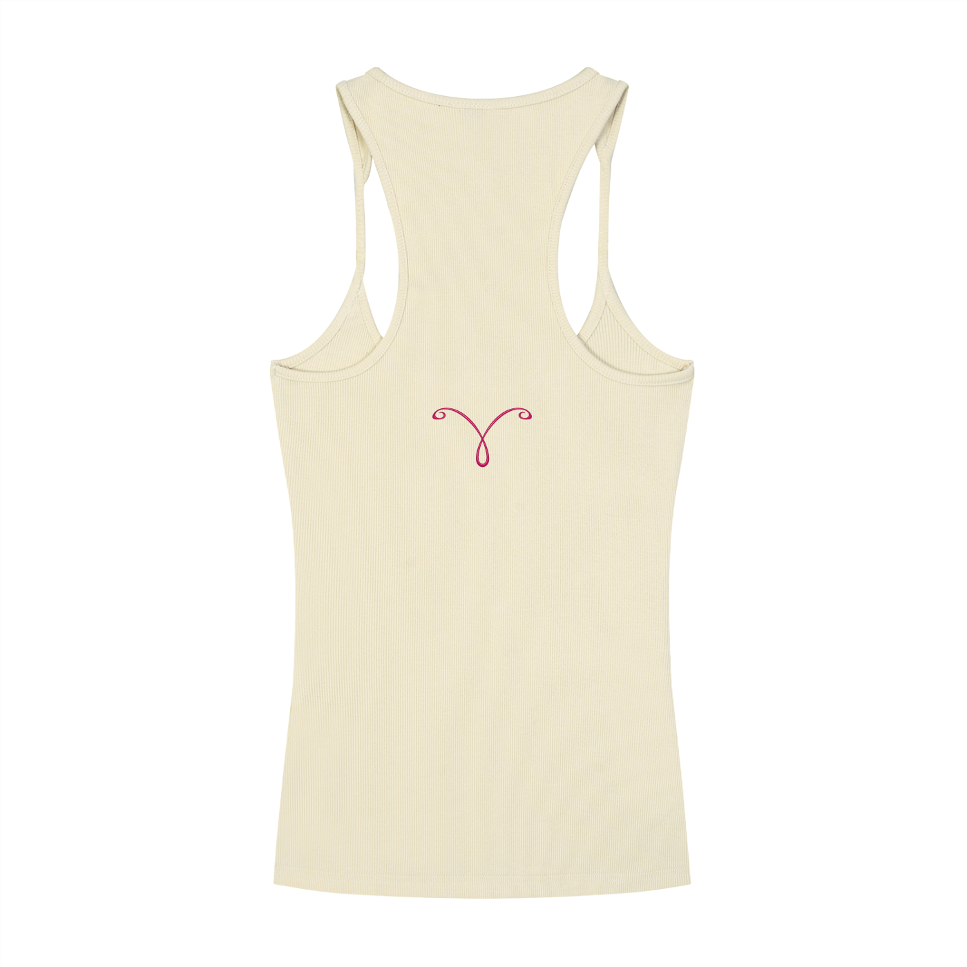 Slim Fit Ribbed Racerback Tank Top