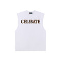 Muscletank,celibate,unisexclothing,streetwear,contemporaryfashion,VIXANNANYC,leopardprint,animalprints,statement,statementpiece,Cotton,cottontank,graphictank