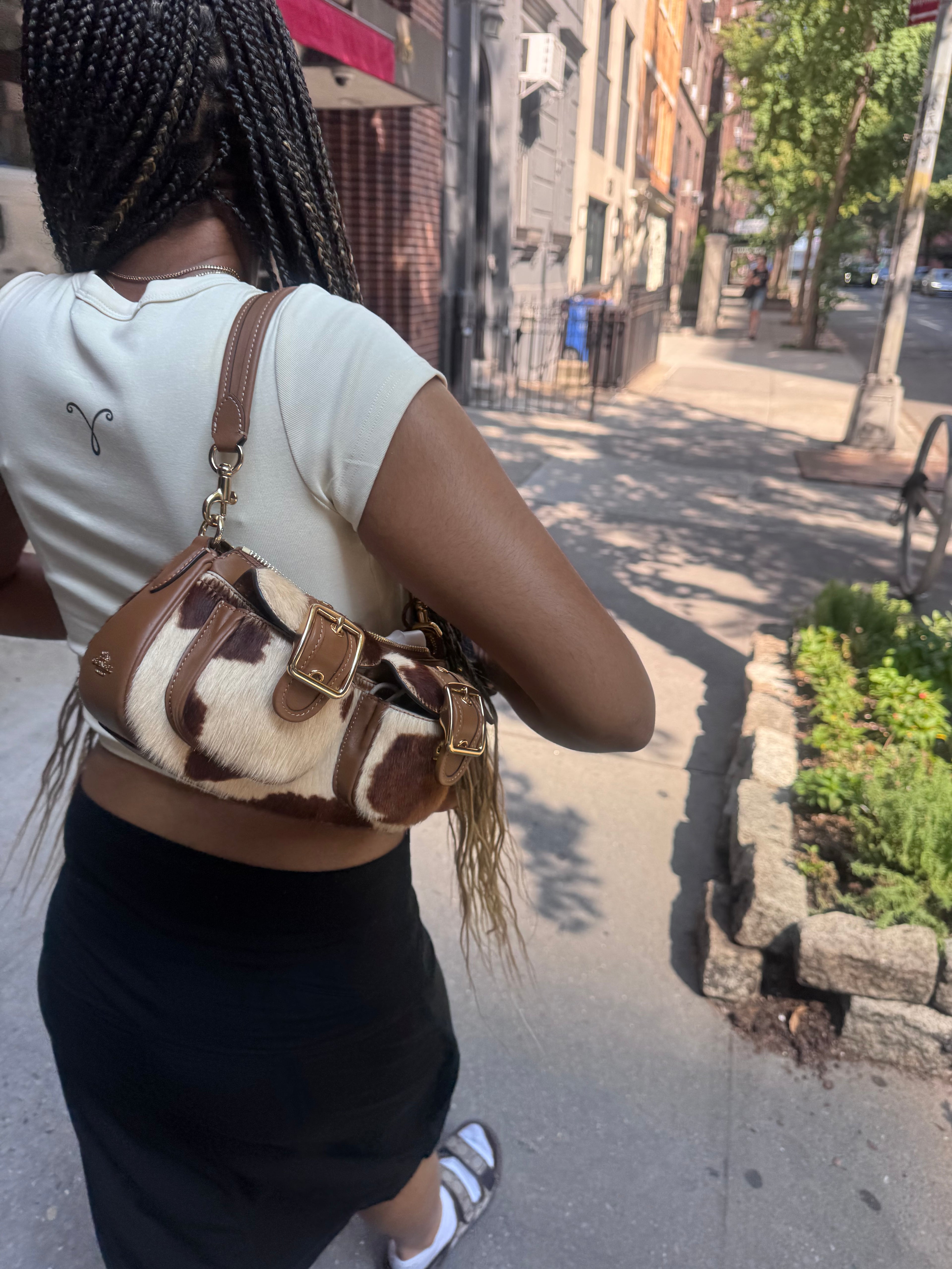 SNATCHED ⏳COTTON TEE TIRAMISU🍰💋wolfgrey