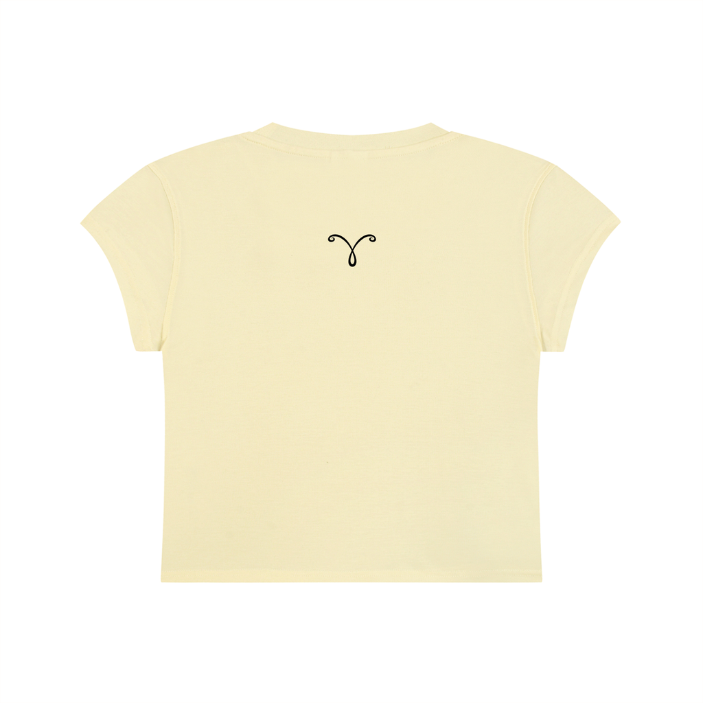 Tiramisu cropped  tee
