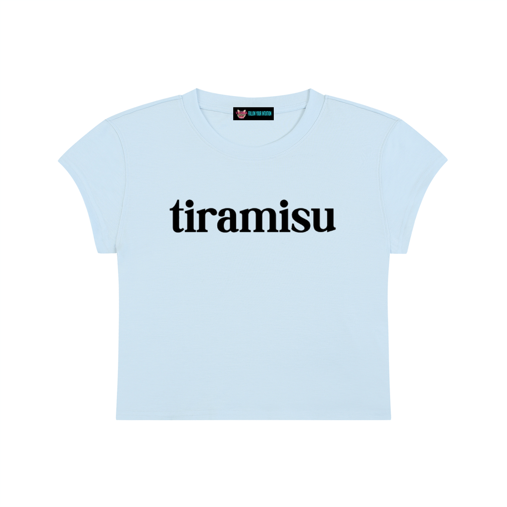 Tiramisu cropped  tee