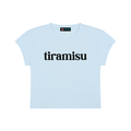 Tiramisu cropped  tee