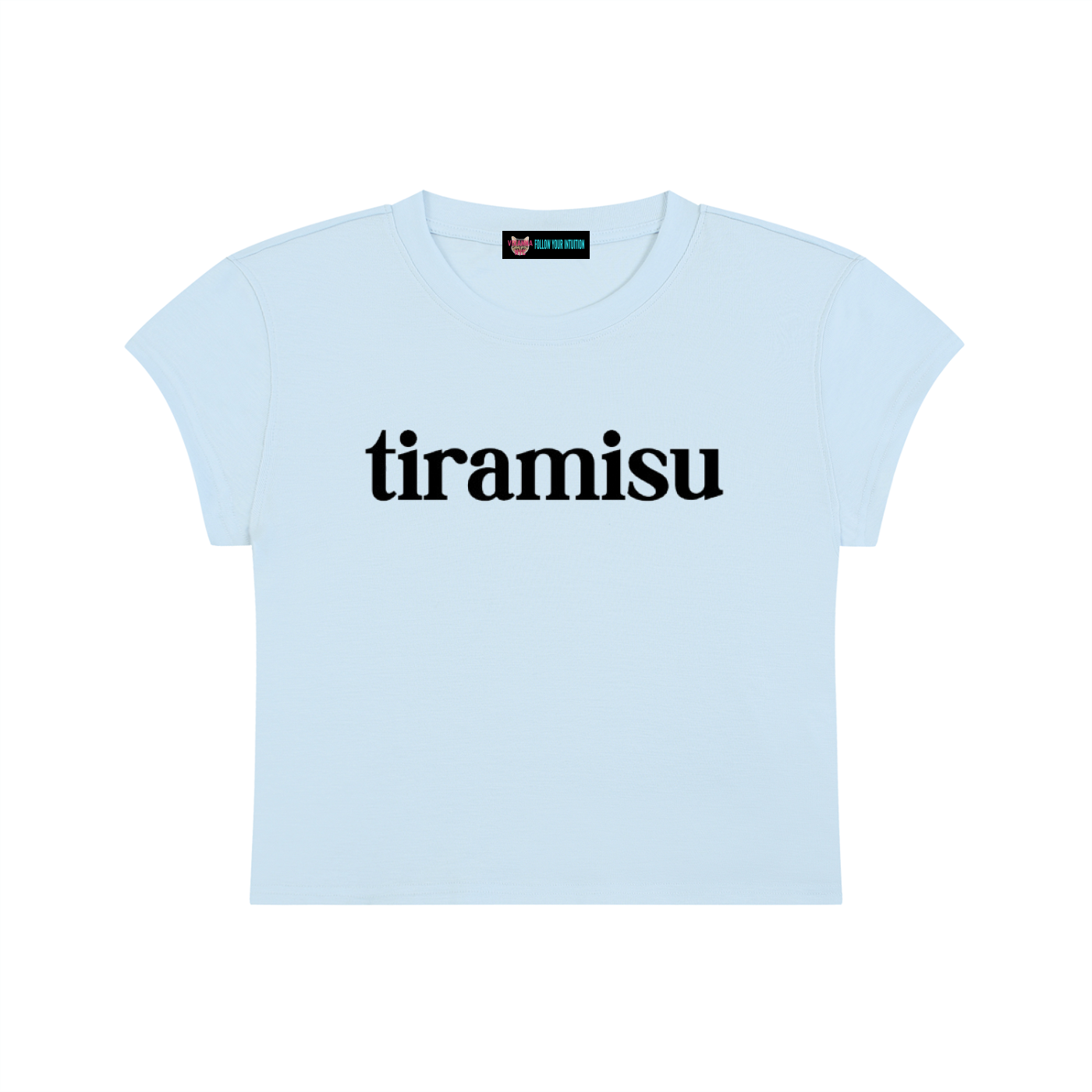 Tiramisu cropped  tee