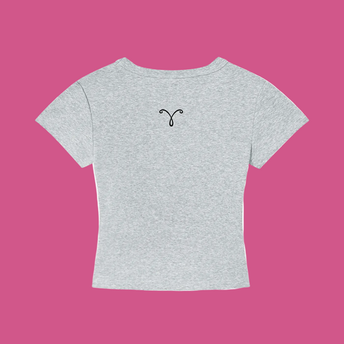 SNATCHED ⏳COTTON TEE TIRAMISU🍰💋wolfgrey