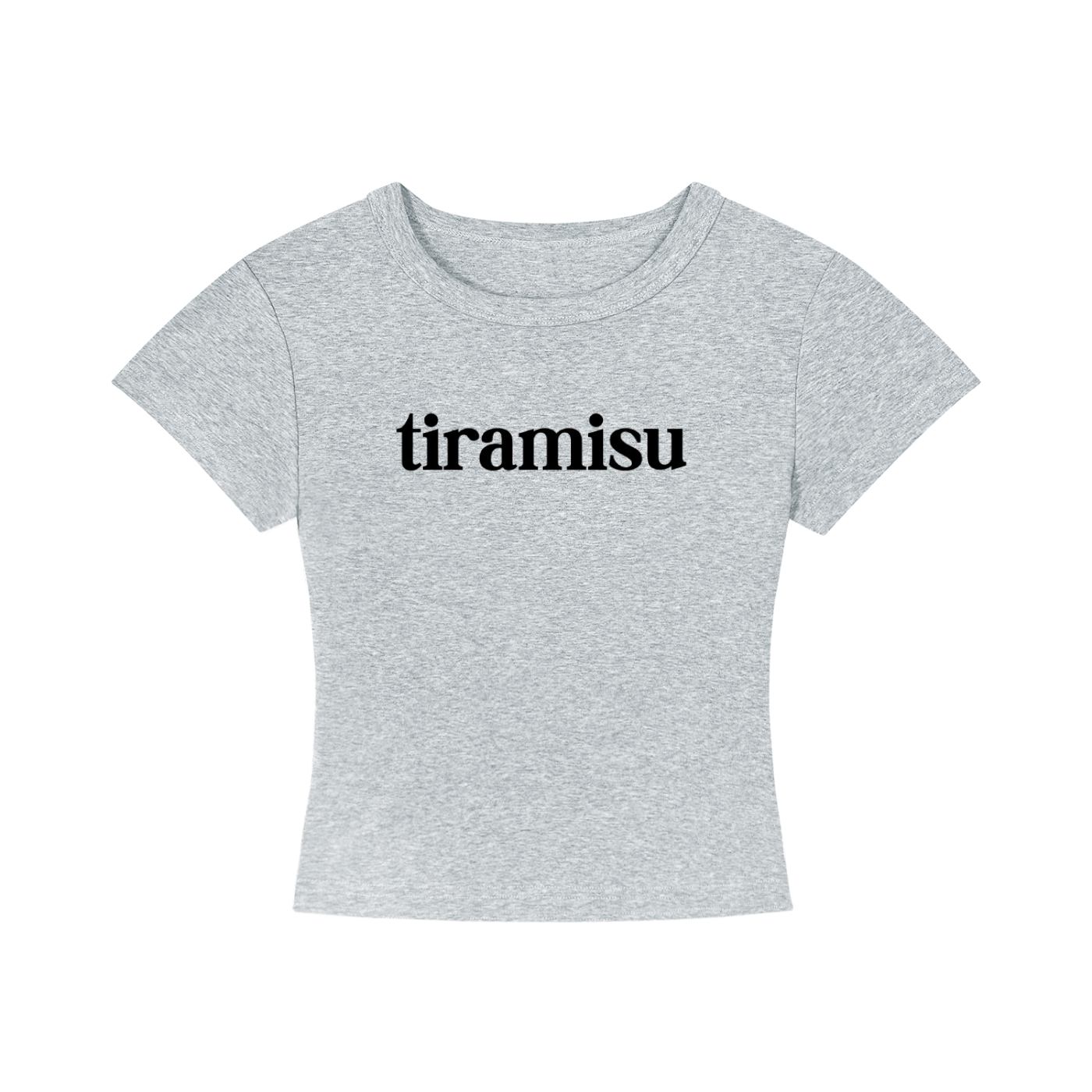 COTTON CROP TIRAMISU TEE