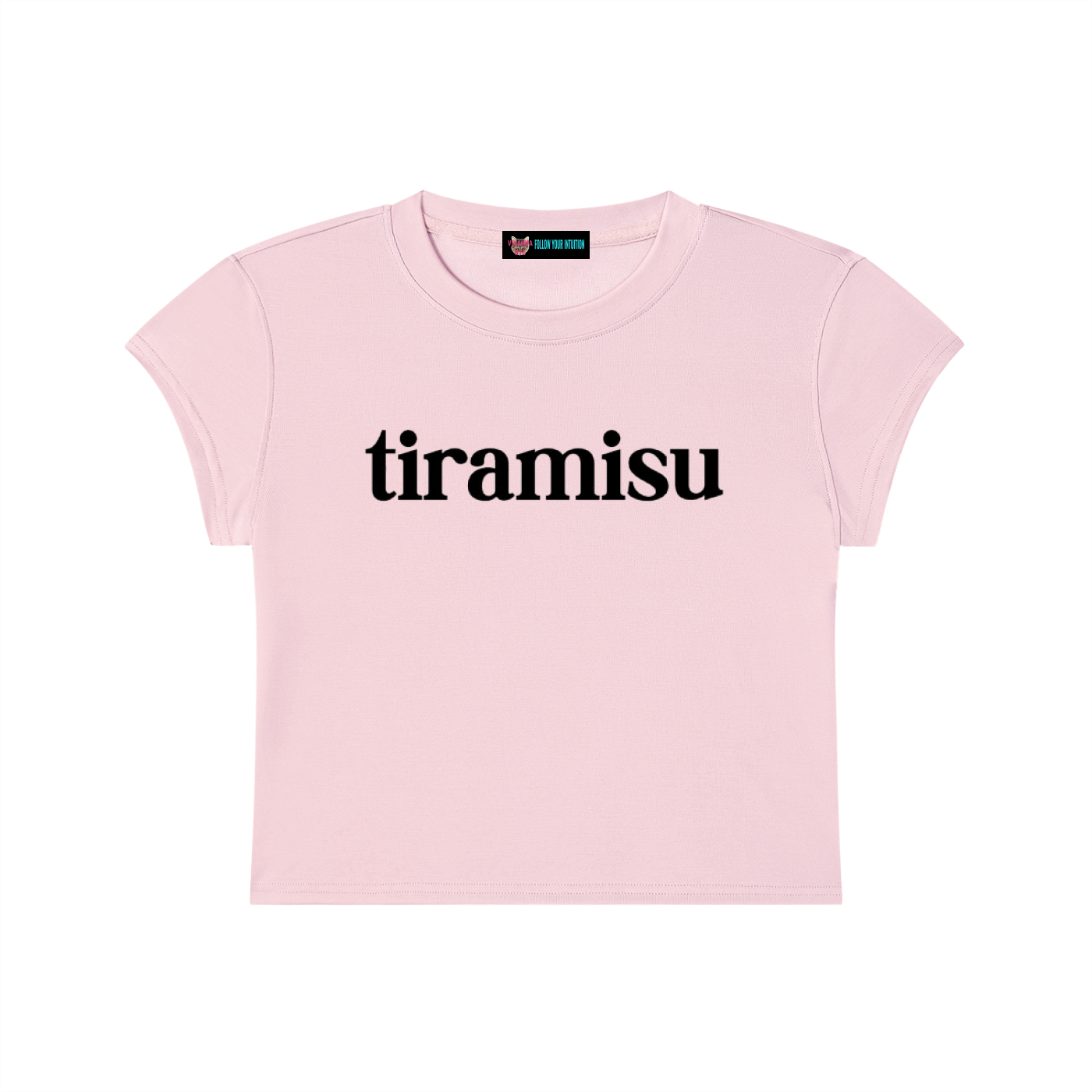 Tiramisu cropped  tee